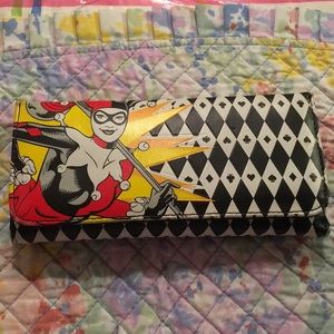 Harley Quinn Tri-Fold Wallet
